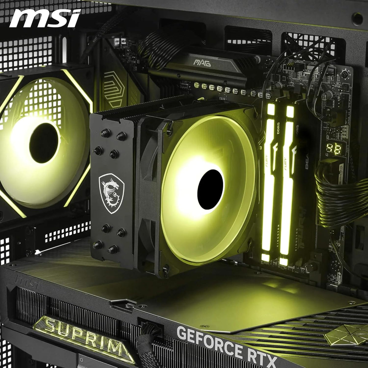 MSI MAG COREFROZR AA13 ARGB CPU Air Cooler