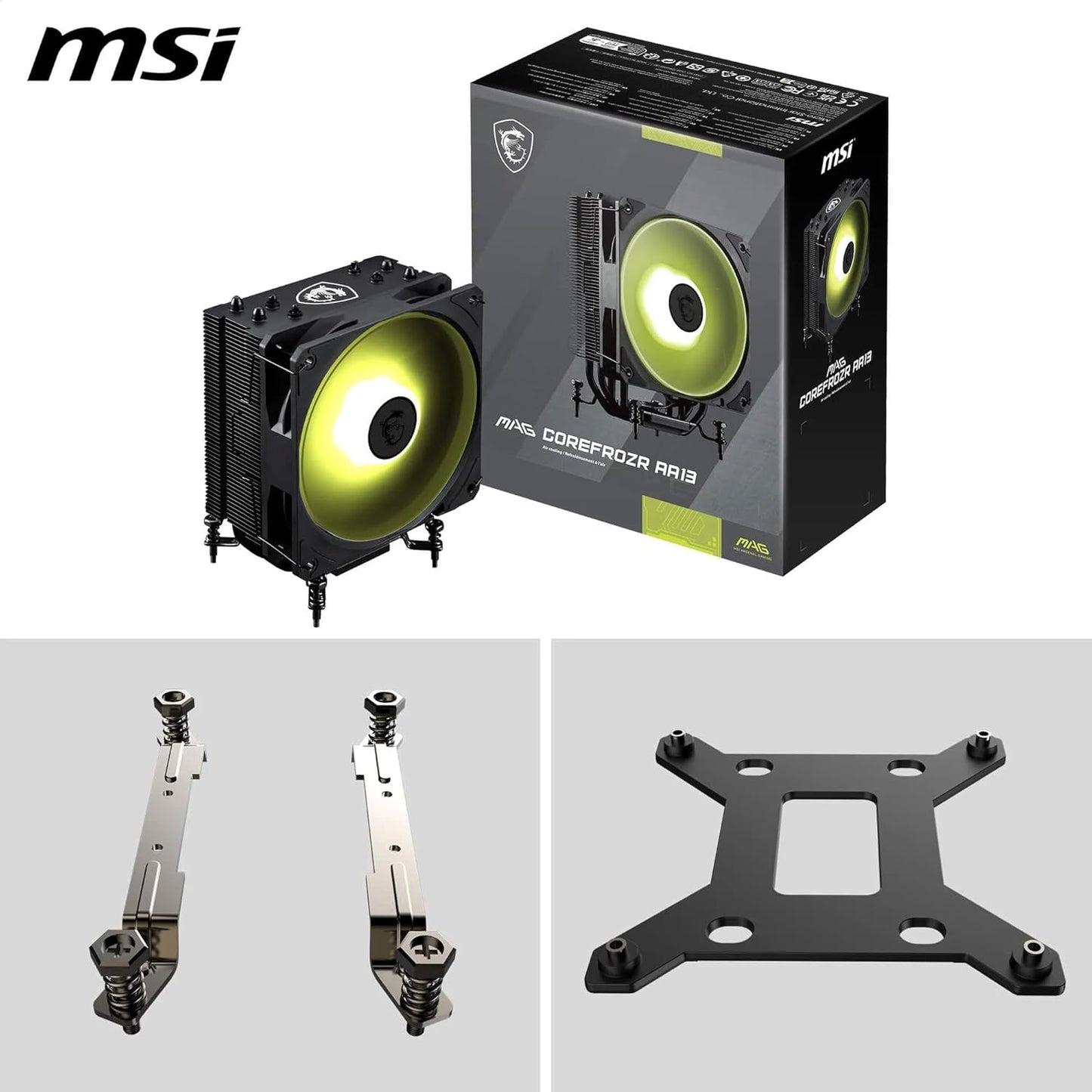 MSI MAG COREFROZR AA13 ARGB CPU Air Cooler