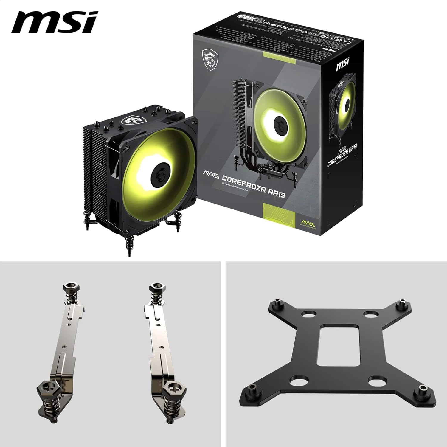 MSI MAG COREFROZR AA13 ARGB CPU Air Cooler