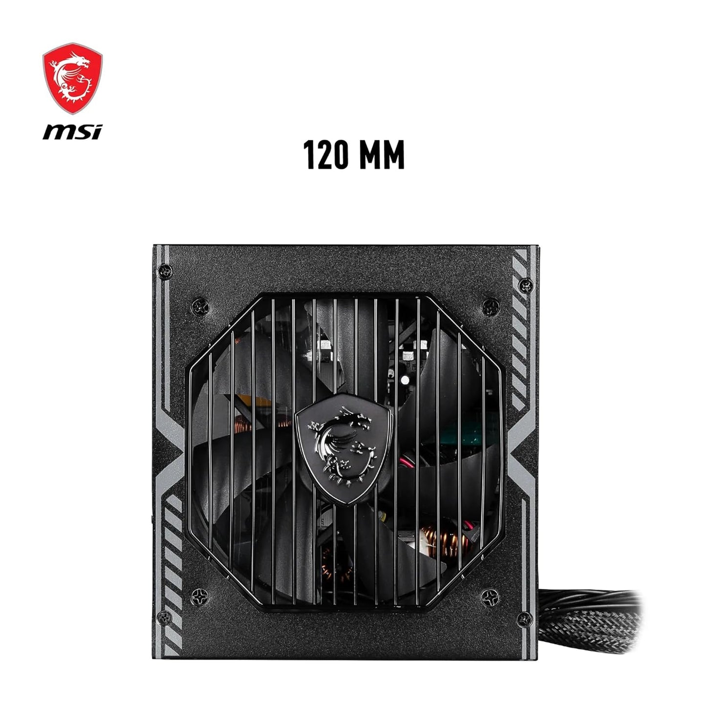 MSI MAG A750BN PCIe 5.0 Power Supply – 750W 80 Plus Bronze ATX PSU