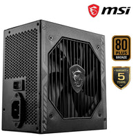 MSI MAG A650BN Power Supply – 650W 80 Plus Bronze Gaming PSU