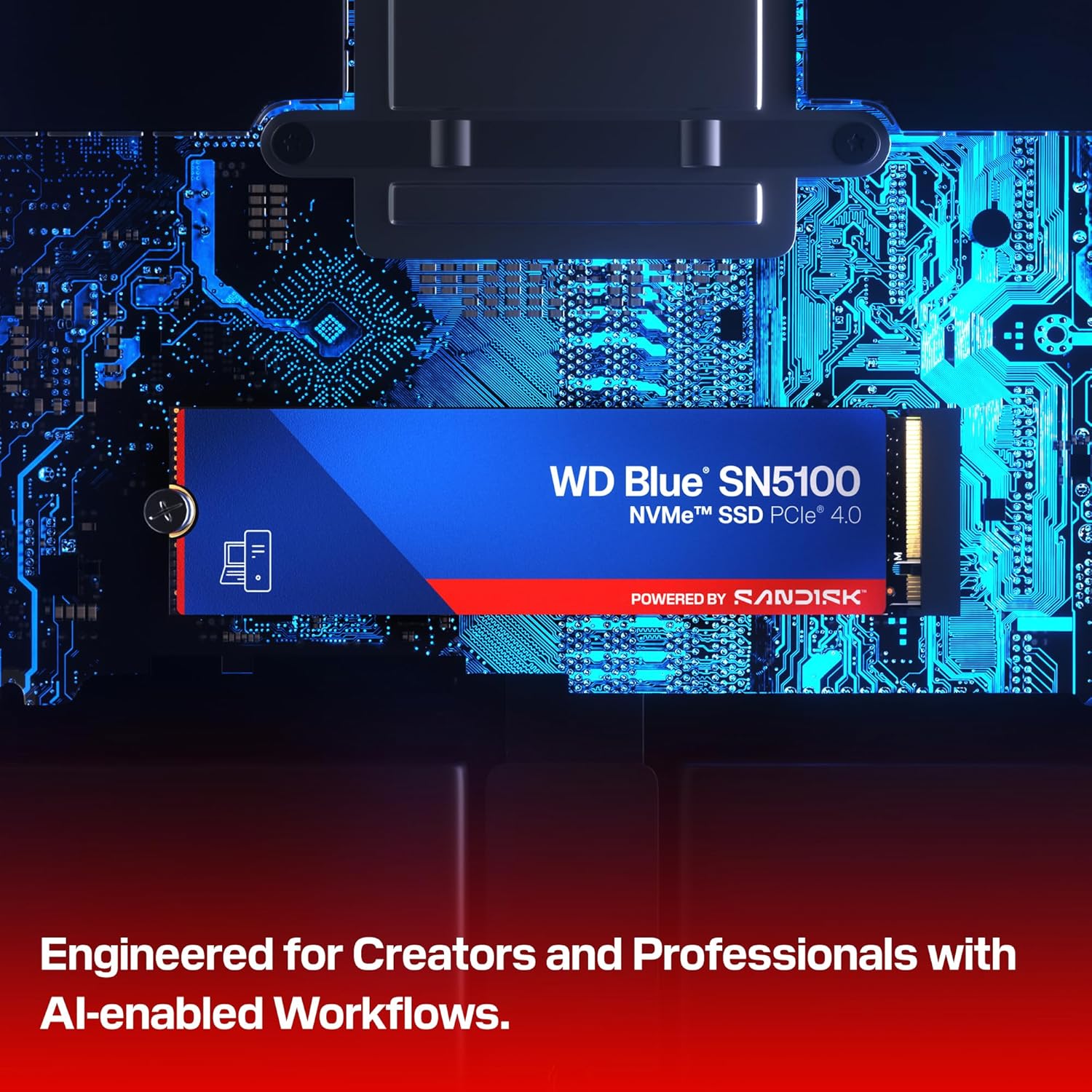 SSD 1TB SN5100 BLUE NVME WD