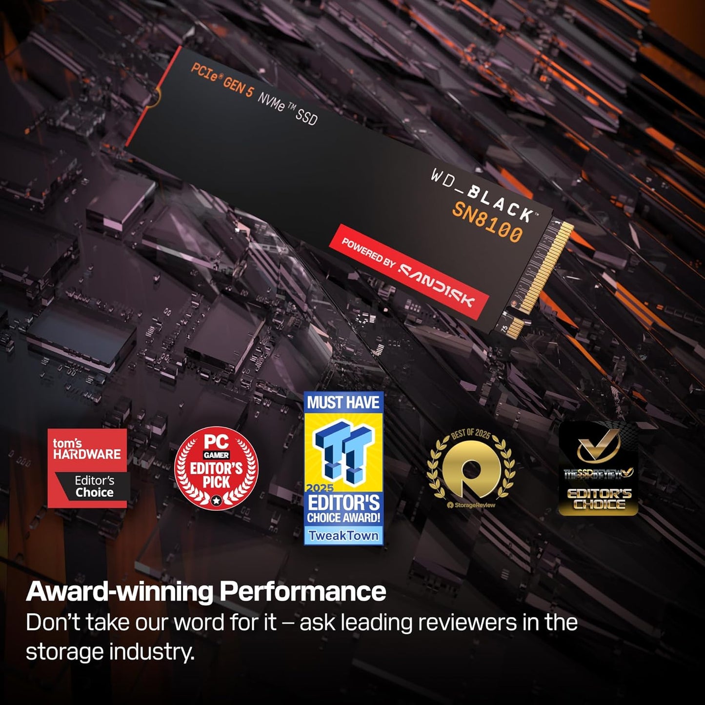 SSD 1TB WD-BLACK SN8100