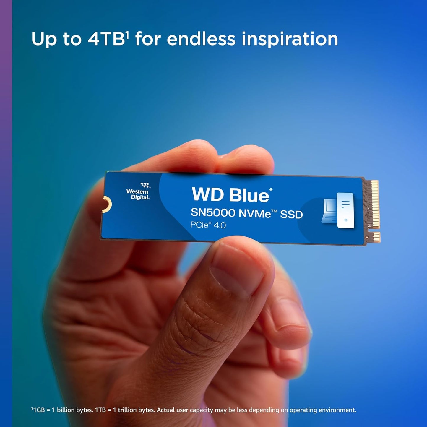 SSD 1TB WD SN5000 NVME BLUE