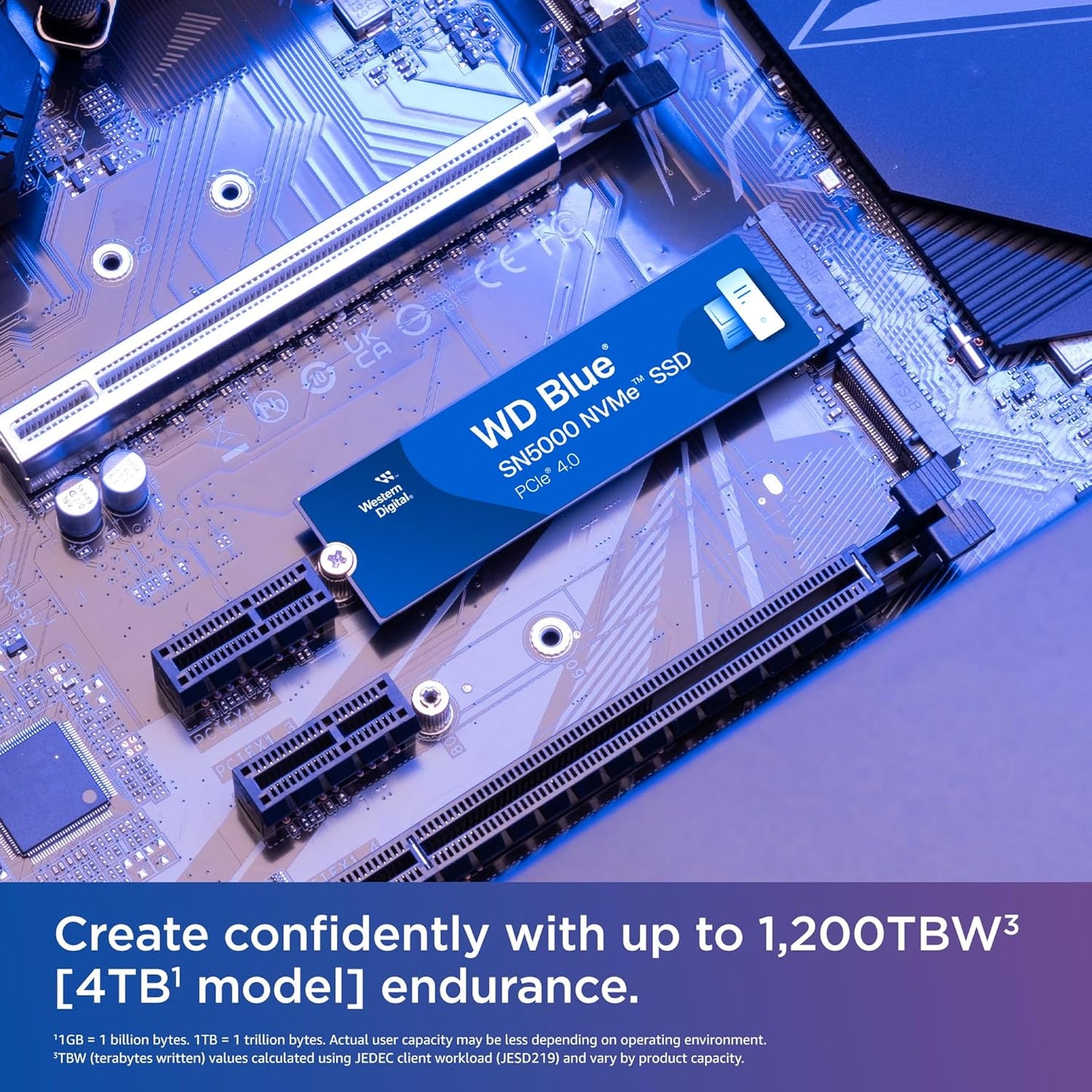 SSD 1TB WD SN5000 NVME BLUE