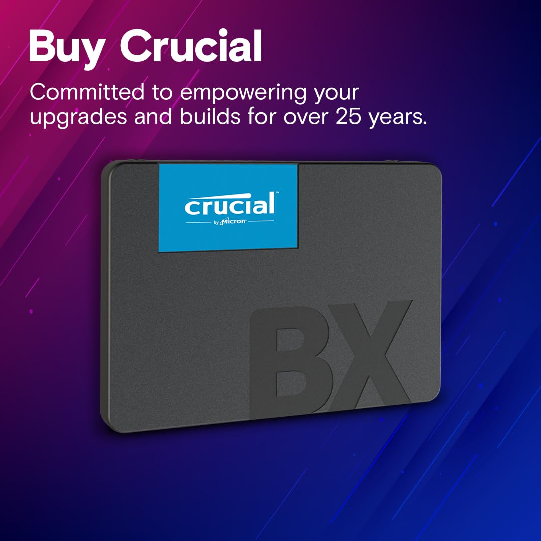 SSD 240GB CRUCIAL BX500