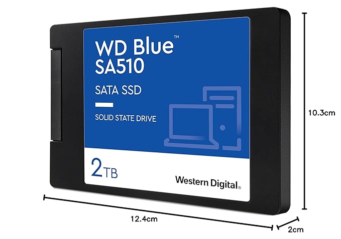 SSD 2TB WD SA510 BLUE