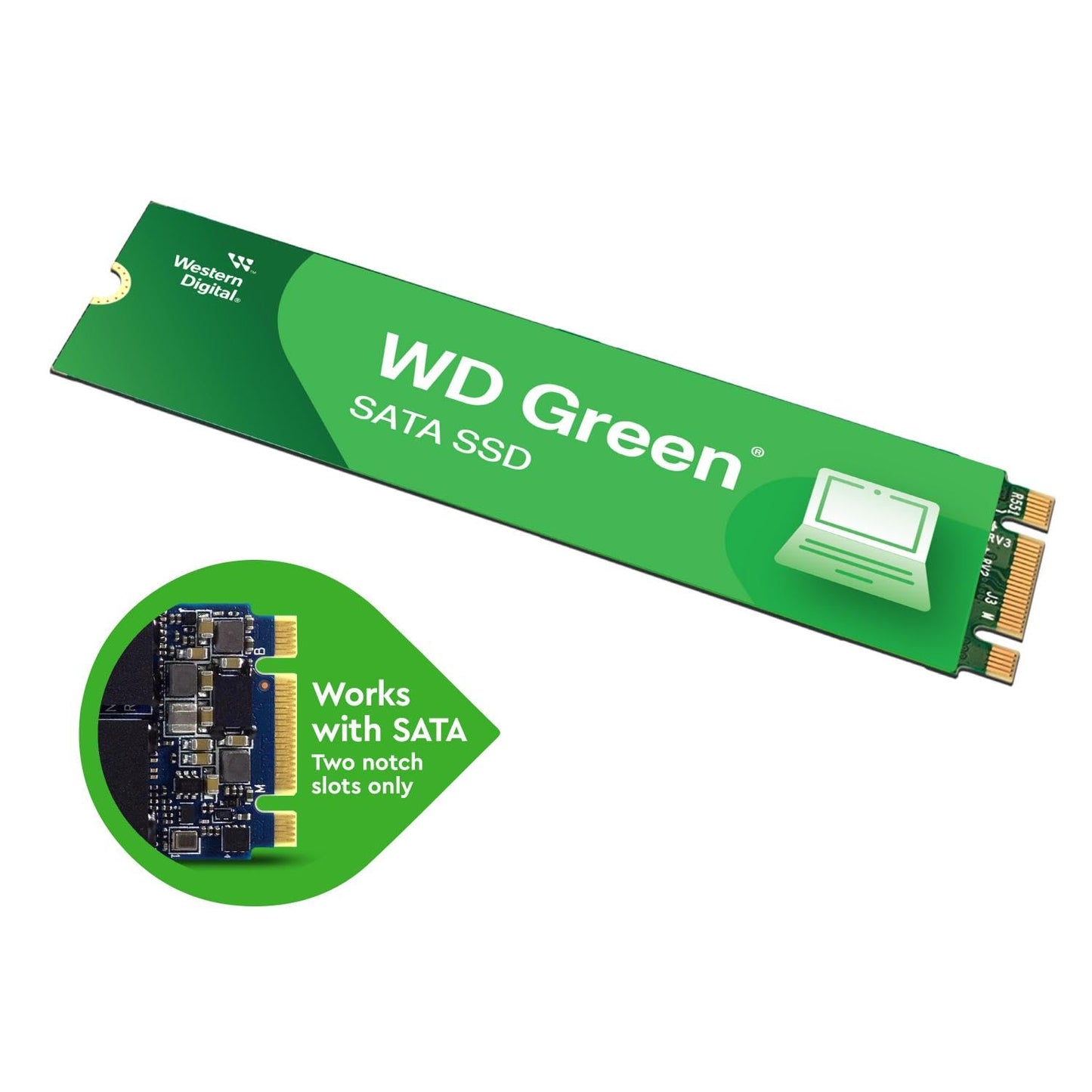 SSD 480 GB WD M.2 GREEN