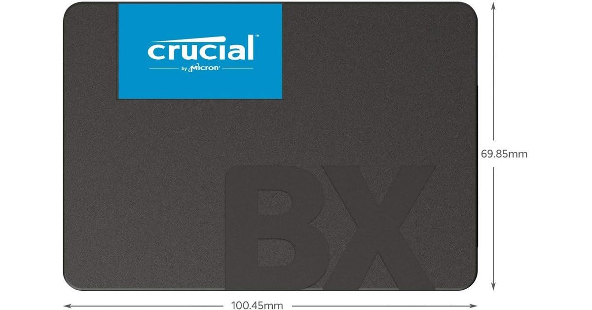 SSD 500GB CRUCIAL BX500