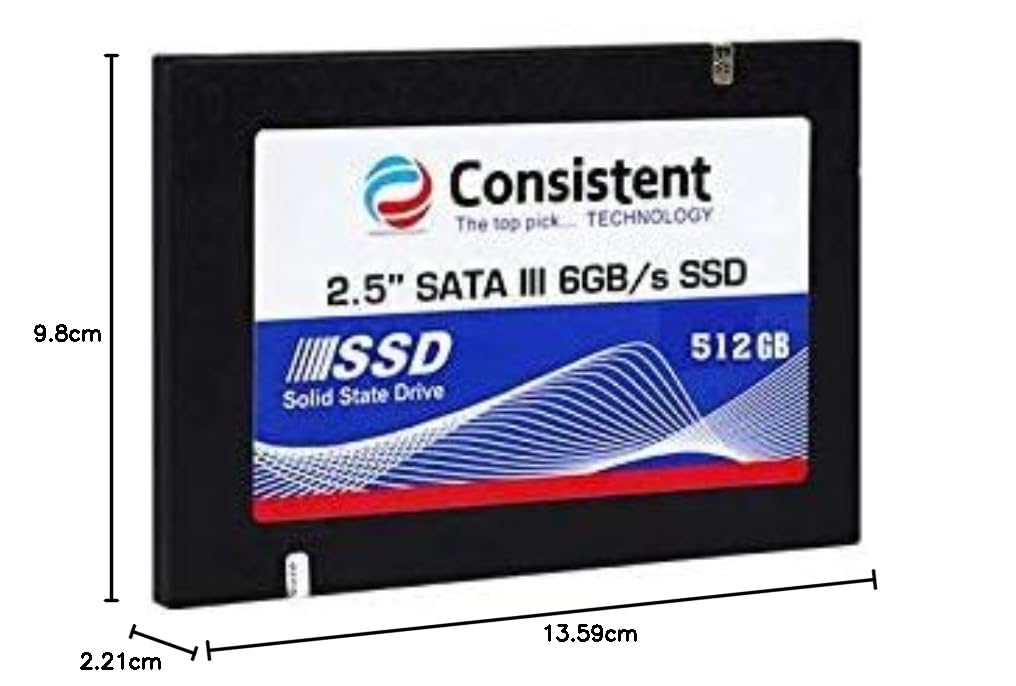 SSD 512GB CONSISTENT SATA