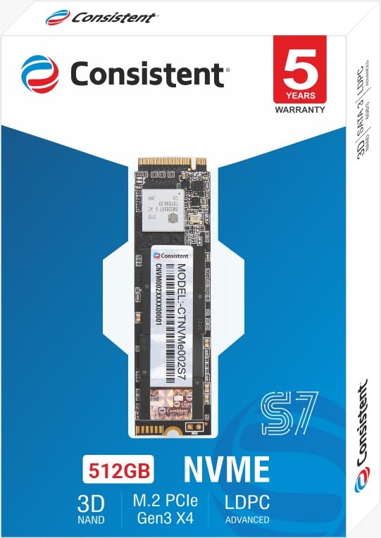 SSD 512GB NVME CONSISTENT