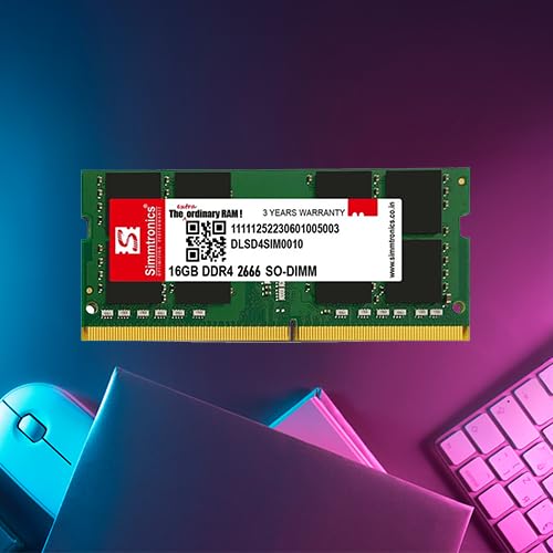 Simmtronics 16GB DDR4 2666MHz Laptop RAM