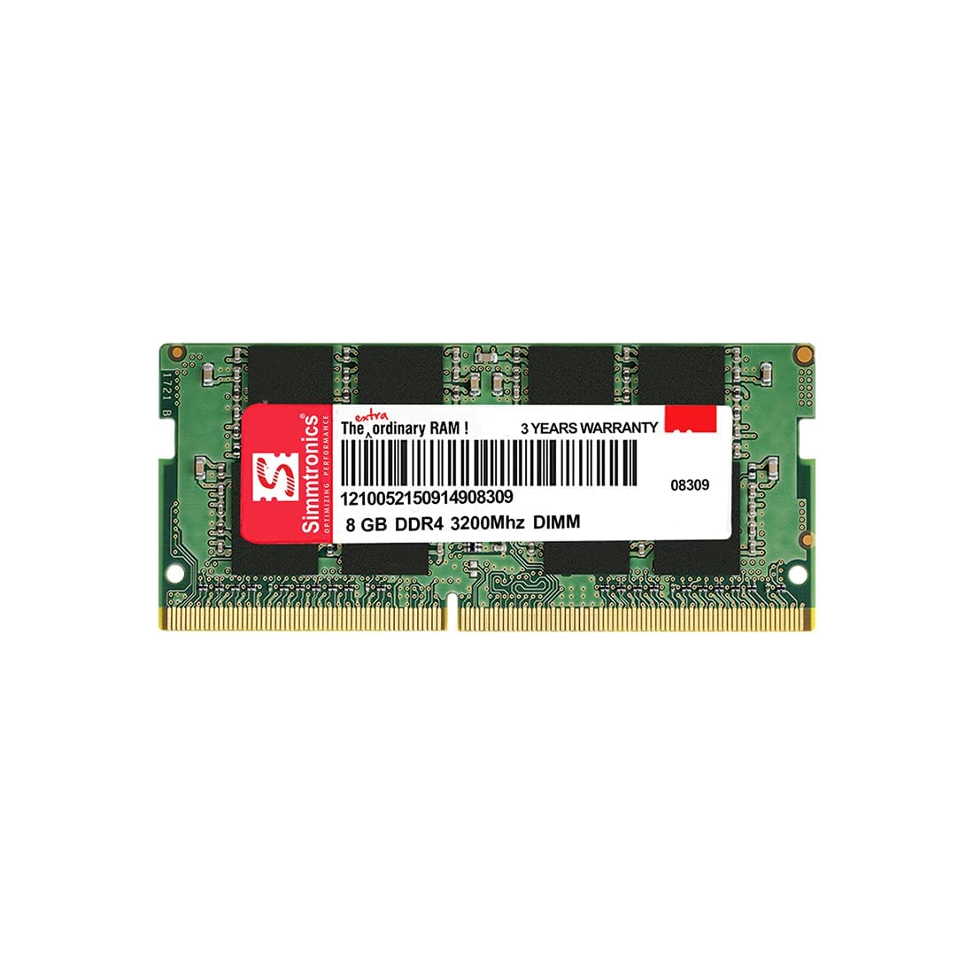 Simmtronics 8GB DDR4 3200MHz Laptop RAM