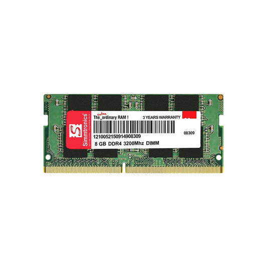 Simmtronics 8GB DDR4 3200MHz Laptop RAM