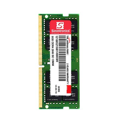 Simmtronics 8GB DDR4 2666 Laptop RAM