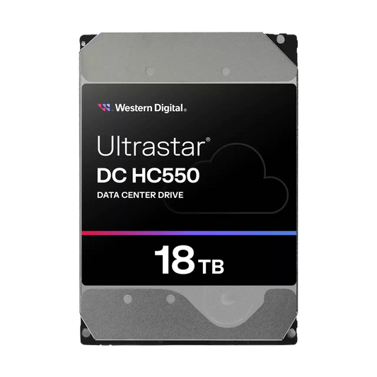 Western Digital Ultrastar DC HC550 18TB 3.5" Enterprise Internal Hard Drive