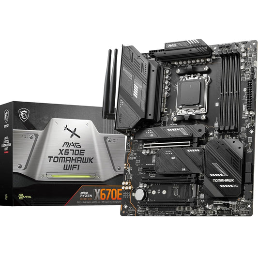 MSI MAG X670E Tomahawk WiFi Motherboard – ATX | AM5 | DDR5
