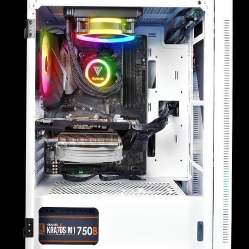 Gamdias Argus E4 Elite RGB White ATX Mid Tower Case