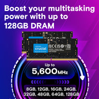 8GB DDR5 CRUCIAL LAP 4800