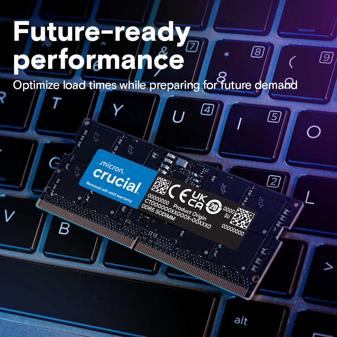 8GB DDR5 CRUCIAL LAP 5600