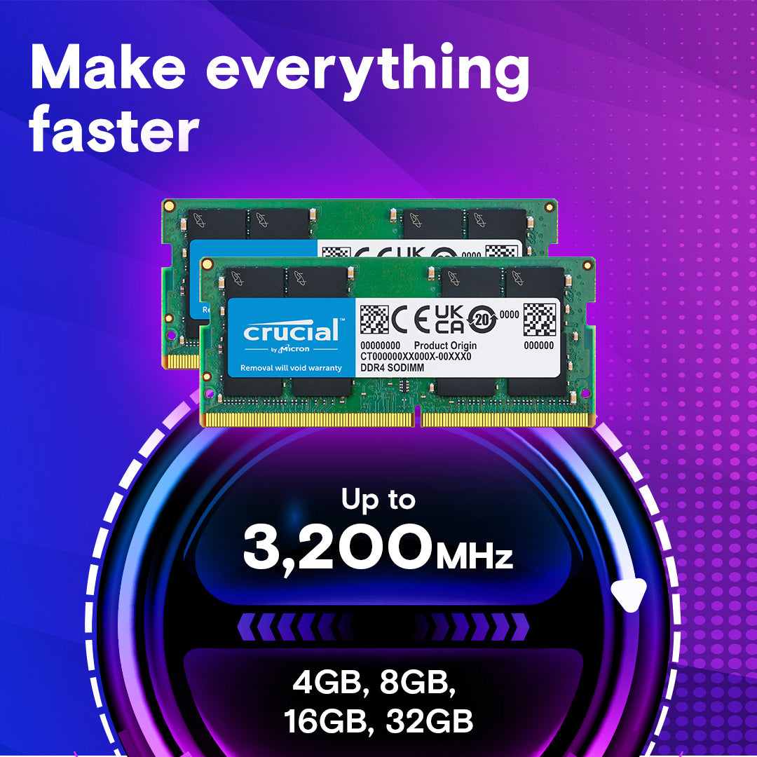 4GB DDR4 CRUCIAL