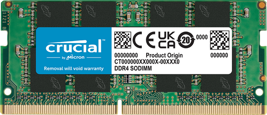 8GB DDR4 CRUCIAL 3200 MH NEW