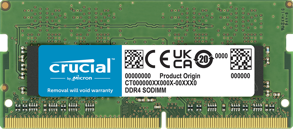 32GB DDR4 CRUCIAL 3200MHZ DT