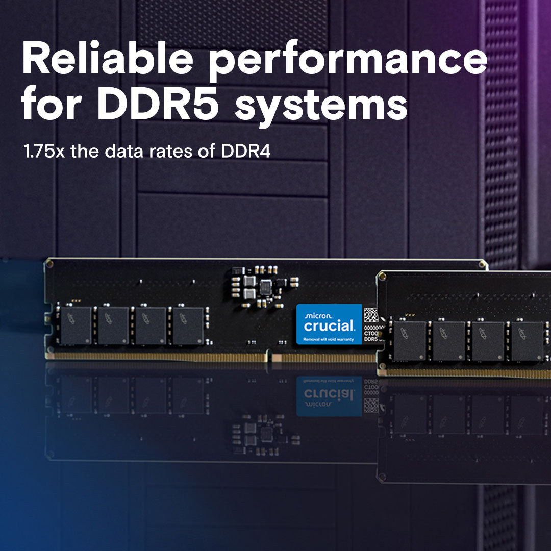 16GB DDR5 CRUCIAL 4800MHZ LAPTOP D