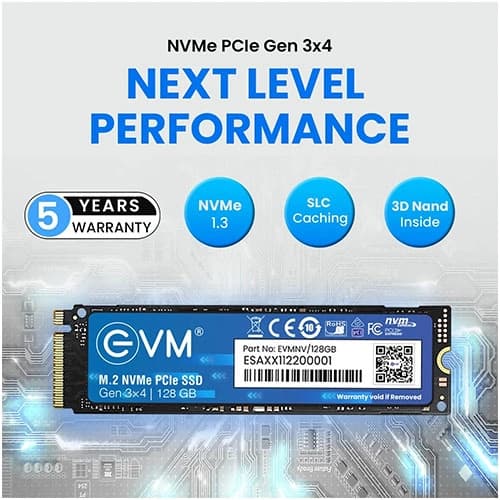 SSD 128GB EVM NVME