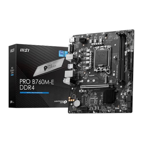 B760M-E PRO MSI DDR4