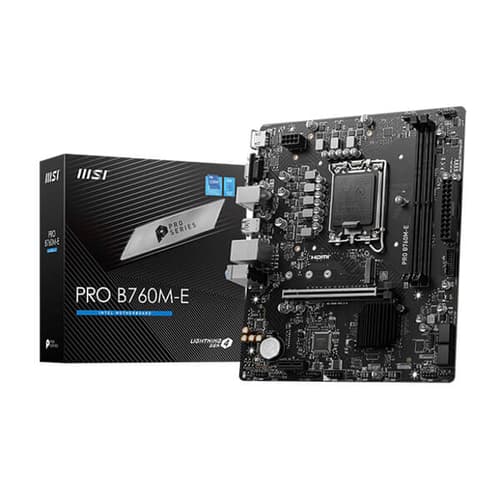 B760M-E PRO MSI DDR 5 Motherboard