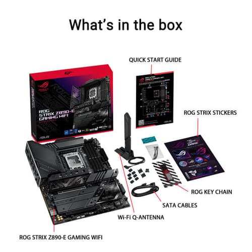 Z 890 E GAMING WIFI STRIX DDR-5 ASUS
