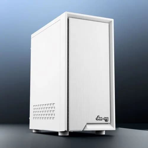 Dawg V 210 White ATX Mid Tower Case