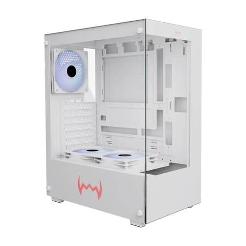 Dawg X 430 ARGB White ATX Mid Tower Case