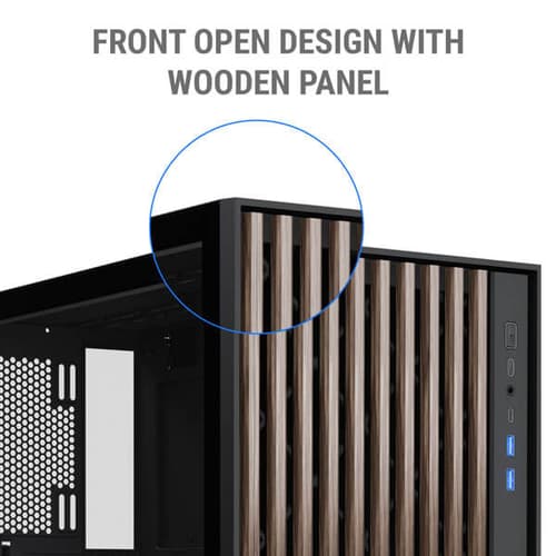 Ant Esports Zen Wood C3 ATX Mid Tower Case